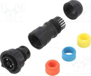 AMPHENOL LTW Connector: circular; plug; for