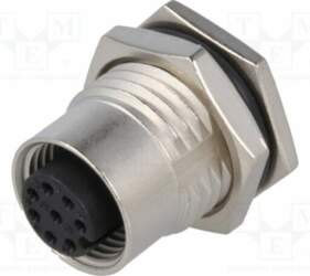 AMPHENOL LTW Connector: M12; socket; PIN: