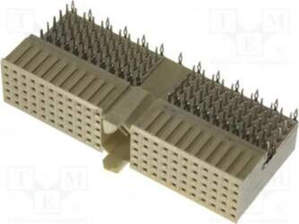 AMPHENOL Socket; PIN: 110; angled; Press-Fit
