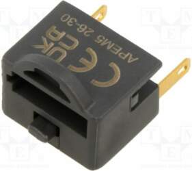 APEM Switch: emergency stop; Stabl.pos: