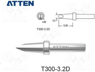 ATTEN Tip; chisel; 3.2mm; for