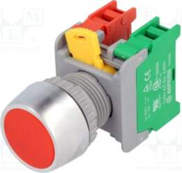 AUSPICIOUS Switch: push-button; 22mm; Stabl.pos:
