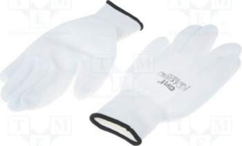 AVIT Protective gloves; Size: L; white