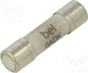 BEL FUSE Fuse: fuse; 5x20mm; ceramic