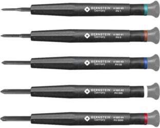 BERNSTEIN Screwdriver: precision-set; precision; Phillips; 5pcs