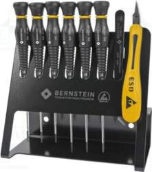 BERNSTEIN Tools set: screwdrivers; ESD; 8pcs