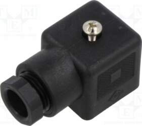 BINDER Connector: valve connector; plug; form