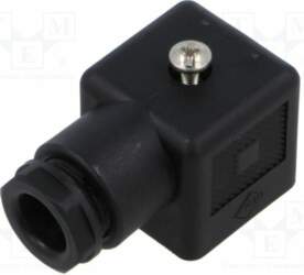 BINDER Connector: valve connector; plug; form