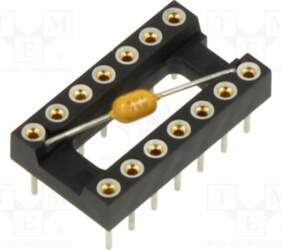 BINDER MPE Socket: integrated circuits; DIP14