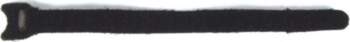 BLACK HOOK&LOOP CABLE STRAPS - 12