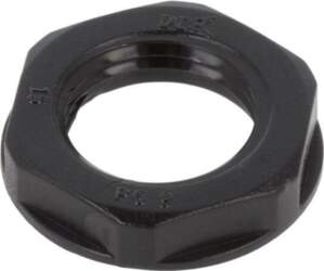 BM GROUP Nut; PG9; polyamide; black