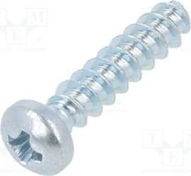 BOSSARD Screw; for plastic; 3x14; Head: