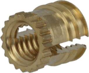 BOSSARD Threaded insert; brass; without coating