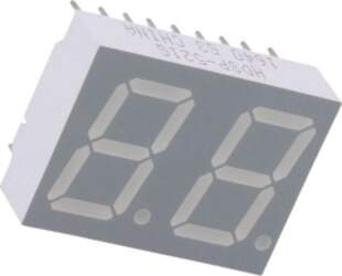 BROADCOM (AVAGO) Display: LED; 7-segment; 14