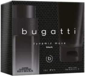 Bugatti Dynamic Move Black Gift Set