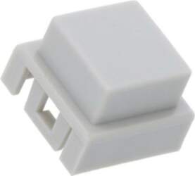 C&K Button; square; light grey |