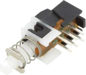 C&K Switch: push-button; Pos: 2; DPDT