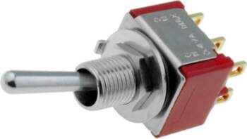 C&K Switch: toggle; Pos: 2; DPDT