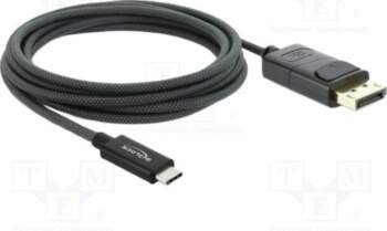 Cable; DisplayPort plug,USB C plug