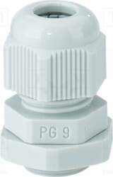Cable gland; PG9; IP65; polyamide; light