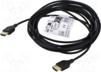 Cable; HDMI plug,both sides; 5m