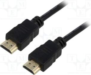 Cable; HDMI plug,both sides; HDMI