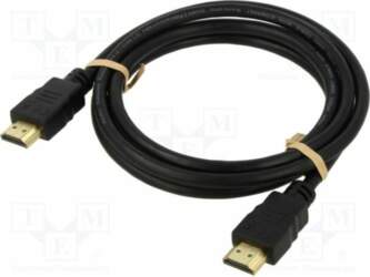 Cable; HDMI plug,both sides; HDMI