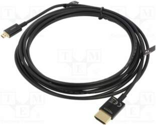 Cable; HDMI plug,micro HDMI plug