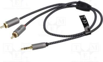 Cable; Jack 3.5mm 3pin plug