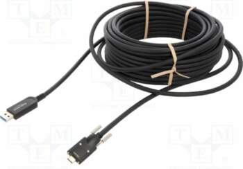 Cable; optical; USB A plug,USB