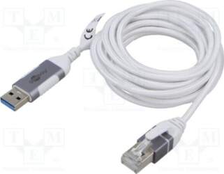 Cable; slim,USB 3.0; RJ45