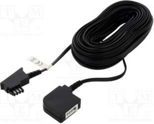 Cable: telephone; TAE F socket,TAE