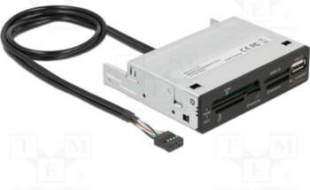 Card reader: memory; USB 2.0