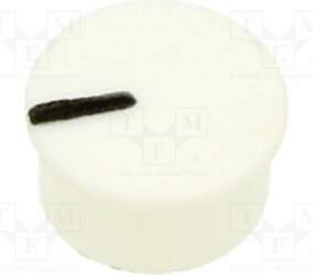 CLIFF Cap; plastic; push-in; white; Indicator: