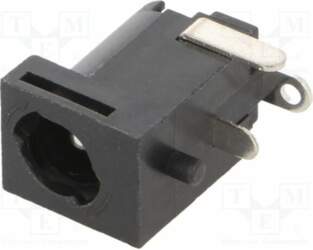 CLIFF Connector: DC supply; socket; male