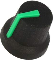 CLIFF Knob; with pointer; rubber,plastic