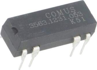 COMUS Relay: reed switch; Ucoil: 5VDC