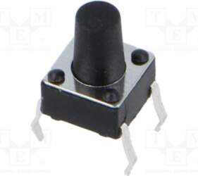 CONNFLY Microswitch TACT; SPST; Pos: 2