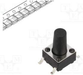 CONNFLY Microswitch TACT; SPST; Pos: 2