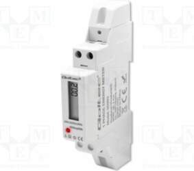 Counter; digital,mounting; for DIN rail