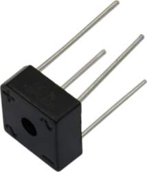 DC COMPONENTS Bridge rectifier: single-phase; Urmax: