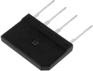 DC COMPONENTS Bridge rectifier: single-phase; Urmax: