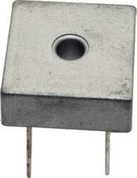 DC COMPONENTS Bridge rectifier: single-phase; Urmax: