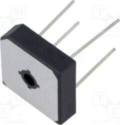 DC COMPONENTS Bridge rectifier: single-phase; Urmax: