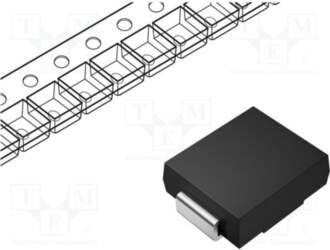 DC COMPONENTS Diode: Schottky rectifying; SMB