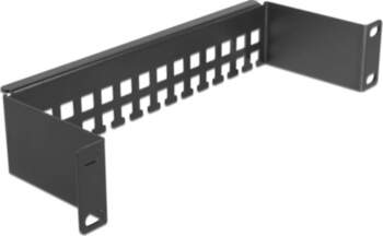 Delock 10" Cable support rail bracket