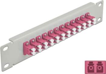 Delock 10" Fiber Optic Patch Panel