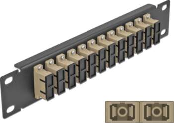 Delock 10" Fiber Optic Patch Panel
