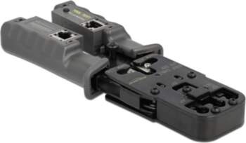 Delock Crimp tool with stripper and