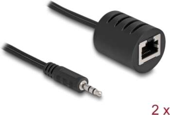 Delock Lyd adapter Sort | 87858